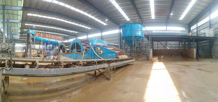 隆中环保高产的砂石生产线，备受客户青睐