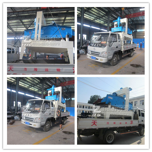 隆中细沙回收机发货图