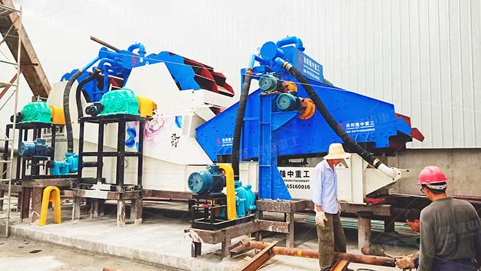 洗砂回收一体机在机制砂清洗回收的时候，起到了关键作用！